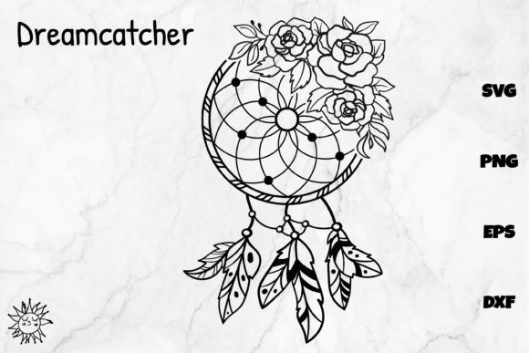 Explore Dreamcatcher Floral SVG for T-Shirts