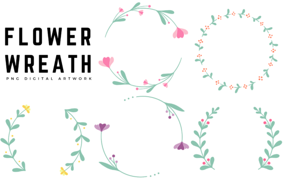 Explore the Versatile Doodle Floral Clipart Collection