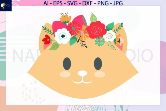 Explore the Versatility of Cat Flower Floral Headbands SVG