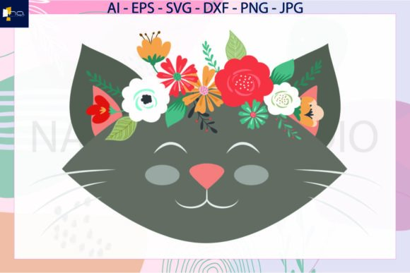 Exploring Cat Headbands Flowers Floral SVG: A Versatile Design for Creative Projects