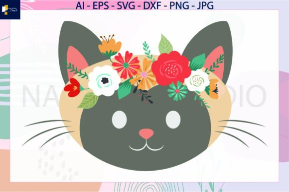 Strategic Use of Cat Flowers Floral Headbands Svg for Creative and Business Success