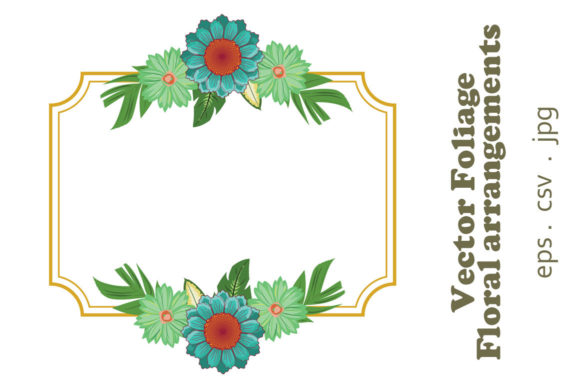 Vector Floral Foliage Graphic Set 23: A Versatile Solution for Your Creative Projects