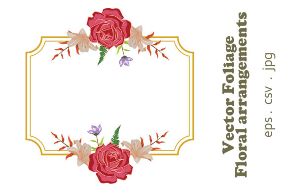 Vector Floral Foliage Graphic Set 25: A Versatile and Elegant Design Solution
