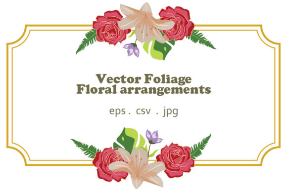 Vector Floral Foliage Graphic Set 30: A Versatile and Elegant Design Solution